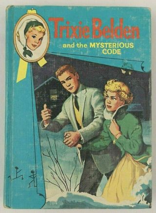 Trixie Belden And The Mysterious Code Vintage 1961 Kathryn Kenny Hardcover Book