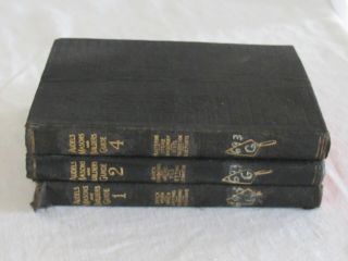 1945 Audels Masons And Builders Guide Volume 1,  2 And 4