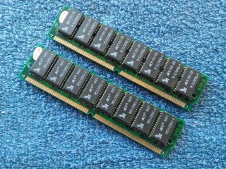 Act Corp.  64mb (2x32mb) 72 - Pin 60ns Edo Non - Parity Simm Vintage Retro Ram Memory