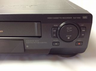 Sony SLV - N50 VHS 4 Head Stereo VCR With Commercial Skip Auto Clock/Head cleaner 2