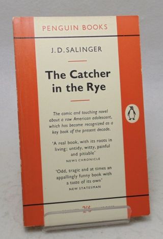 J.  D.  Salinger The Catcher In The Rye - 1959 Penguin 1st 1/3