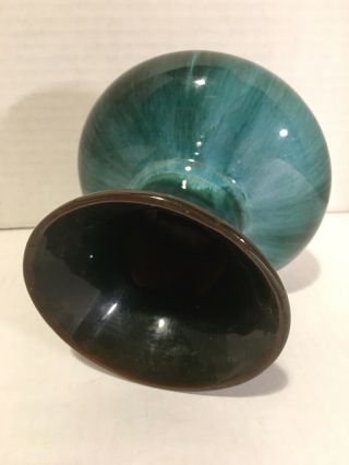 Vintage Canada Blue Mountain Pottery Vase w/drip glaze 5
