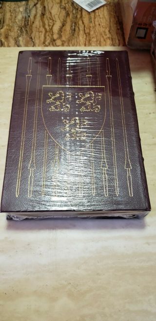 Easton Press Leather Bound Gold Gilt Ivanhoe By Sir Walter Scott Hc Book