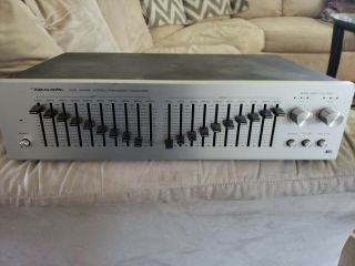 Realistic Wide Range Stereo Frequency Equalizer 31 - 2000a