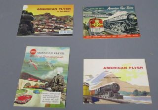 American Flyer Vintage Catalogs: 1951,  1958,  1959,  1963 [7] EX 2