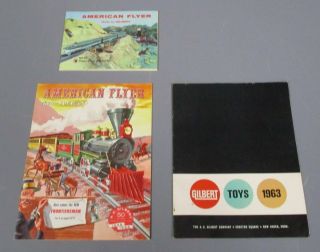 American Flyer Vintage Catalogs: 1951,  1958,  1959,  1963 [7] EX 4
