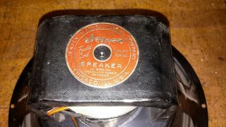 12 " Jensen Field Coil Speaker / C5142,  Out Of Hammon M3 1940 