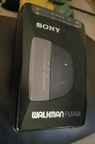 Vintage Sony Walkman Cassette Player Wm - Fx10