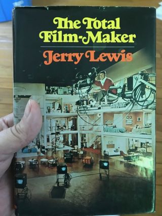 The Total Film - Maker (1971) Jerry Lewis First Edition Hardcover