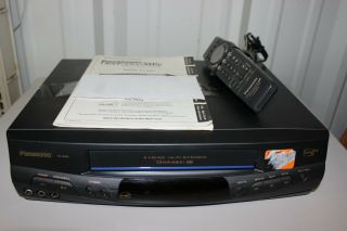 Panasonic Omnivision Vhs Recorder Pv - 8451 - W/ Remote