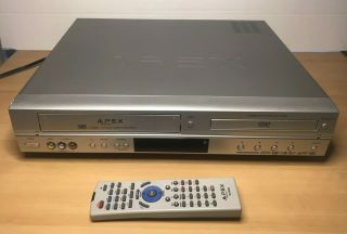Vcr Dvd Player Recorder Combo Apex 4 Head Adv - 3850 Dvd Vcr Vhs With Remote