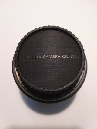 Minolta Md Rokkor - X 45mm 1:2 Lens,  Vintage,  From Film Camera,  Hinged Cap