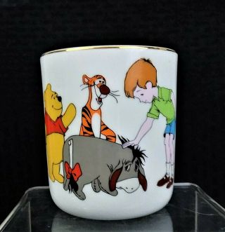 Vintage Walt Disney Productions Winnie The Pooh & Friends Mug Made In Japan
