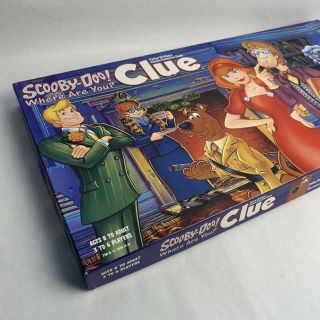 Scooby Doo Where Are You Clue Vintage Board Game 100 Complete 2002 2