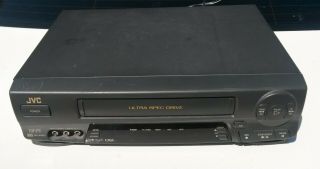 Jvc Model Hr - A52u Vcr Vhs Player/recorder And Great -