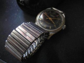 Vintage Kimberly Men ' s 17 Jewels Wind Up Watch Keeps good time 4