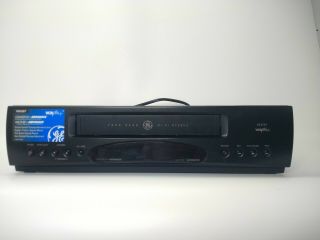 Ge Vcr Vhs Player And Recorder Model Vg2056
