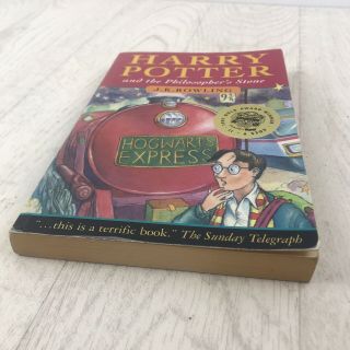 J.  K.  Rowling - Harry Potter and the Philosopher’s Stone - 1st edition 9th print 2