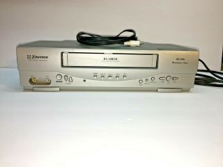Emerson Ewv404 Vcr 4 Head Video Vhs Player Comes With Av Cables No Remote