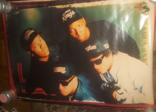 Nwa Easy E N.  W.  A.  Group Very Vintage Poster