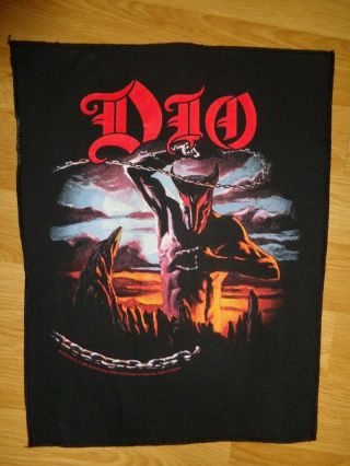 Back Patch Dio " Holy Diver " 2005 Vintage