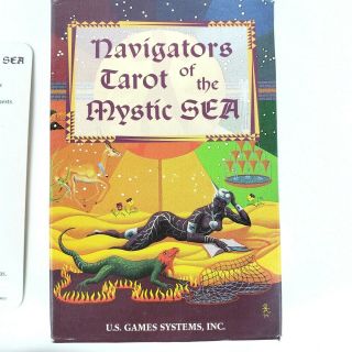 Navigators Tarot Of The Mystic Sea • Vintage Tarot Cards Deck • 1996