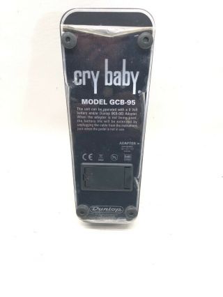 Vintage Dunlop Cry Baby Wah Pedal - Mid - Late 80 ' s (CMP018330) 5