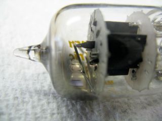 WESTERN ELECTRIC 396A Vacuum Tube Double Triode Audio Amp Square Getter 1964 TV7 5