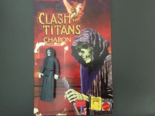 Vintage 1980 Clash Of The Titans Charon 3 3/4 Figure & Cardback