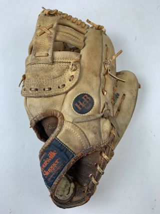 Vtg H&b Louisville Slugger Big Daddy Softball Baseball Glove Lsg10 14 " Rht