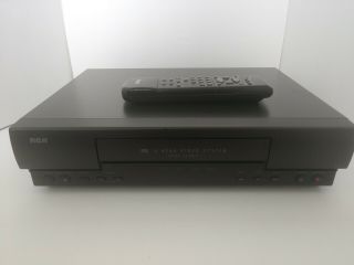 Rca Vr508 Vcr 4 Head Vhs Player Video Cassette Recorder With Remote
