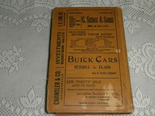 R.  L.  Polk & Co ' s Lancaster,  Pa.  City Directory 1919 - 1920 Hardbound,  Advertising 3