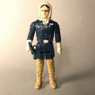 Star Wars Vintage HAN SOLO Hoth Battle Gear Complete with Card 100 2