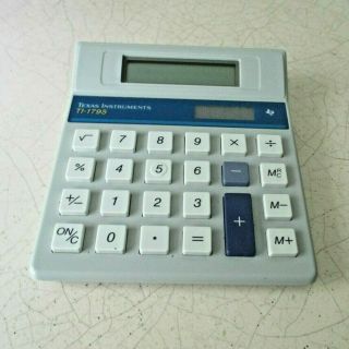 Texas Instruments Ti 1795 Solar Calculator Vintage