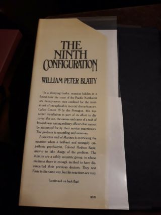 The Ninth Configuration: SIGNED U.  S.  First Edition - Willliam Peter Blatty 5