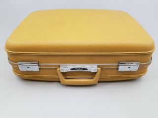 Vintage Oshkosh Hard Shell Suitcase Travel Bag Luggage Mid Century