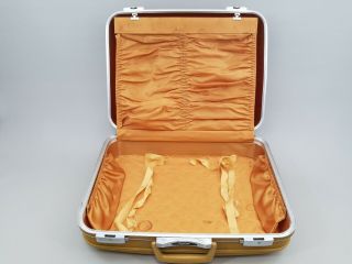 Vintage OshKosh Hard Shell Suitcase Travel Bag Luggage Mid Century 3
