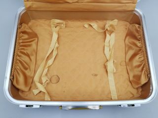 Vintage OshKosh Hard Shell Suitcase Travel Bag Luggage Mid Century 4
