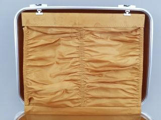 Vintage OshKosh Hard Shell Suitcase Travel Bag Luggage Mid Century 5