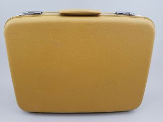 Vintage OshKosh Hard Shell Suitcase Travel Bag Luggage Mid Century 7