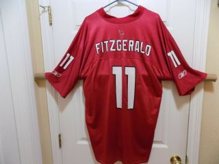 Larry Fitzgerald Arizona Cardinals Jersey (xl Adult) Reebok / Vintage Good Con.