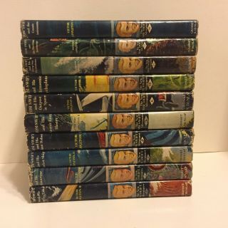 Tom Swift Jr.  By Victor Appleton Ii - 10 Books With Dust Jackets