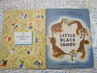 Little Golden Book Little Black Sambo - 1948 - N Edition 3