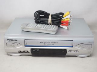 Panasonic Pv - V4523s Dvd Vcr Vhs Player/recorder Great