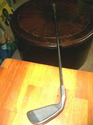 Vintage Karsten Golf PING ZING Red Dot 1 IRON Right RH Steel KT - M Steel Shaft 4