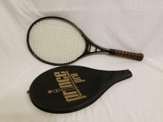 Vintage Prince Graphite Pro Series 110 Tennis Racquet 4 5/8 Good