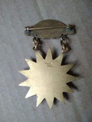 Vintage NRA 1919 Match Winner Sharpshooter Medal Pin.  BBB company 3