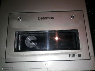 Sony SL - 2000 Betamax Portable Video Cassette Recorder Tape Player 5