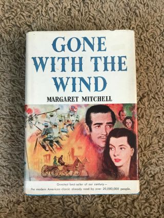 Vintage Book 1936 Gone With The Wind By Margaret Mitchell First Ed Book Club Ed
