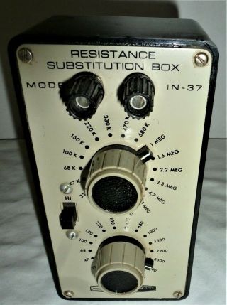Heathkit Resistance Substitution Box Model In - 37 - Vintage